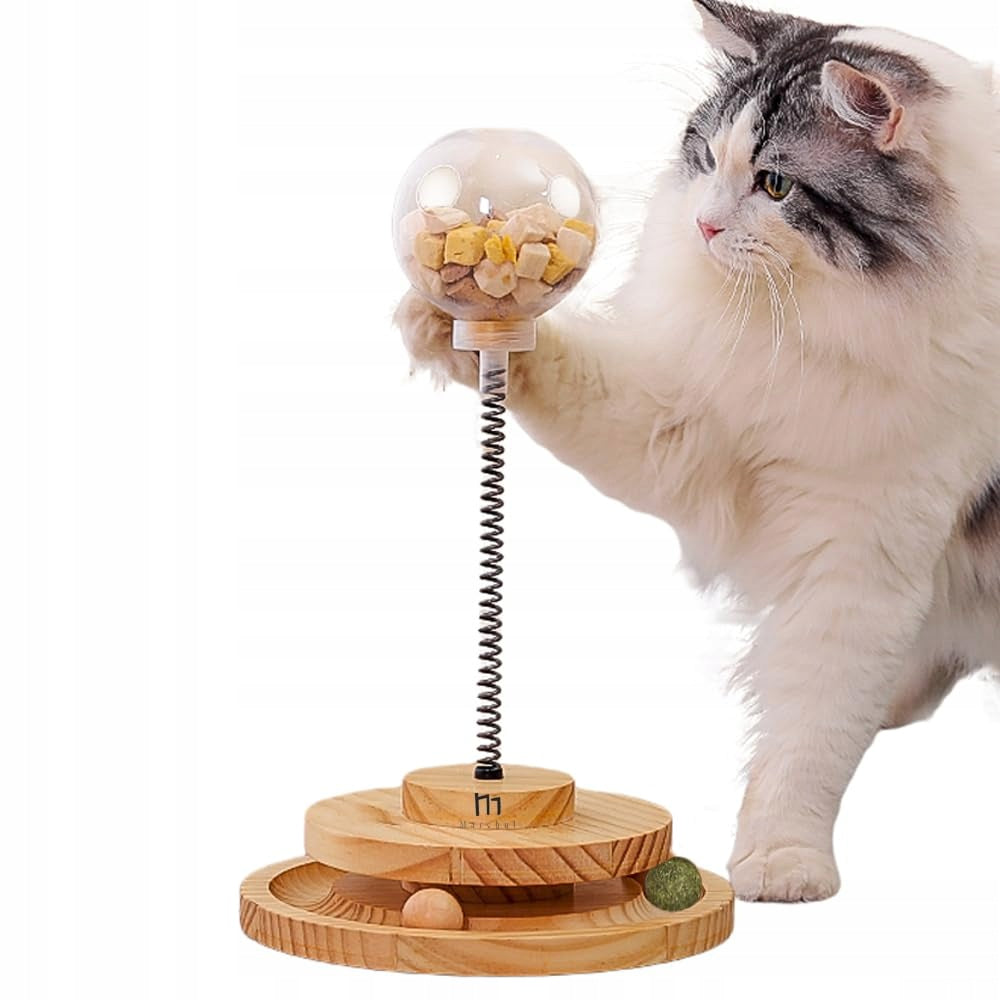 CAT BALL CARROT INTERACTIVE DOG TREAT TOY