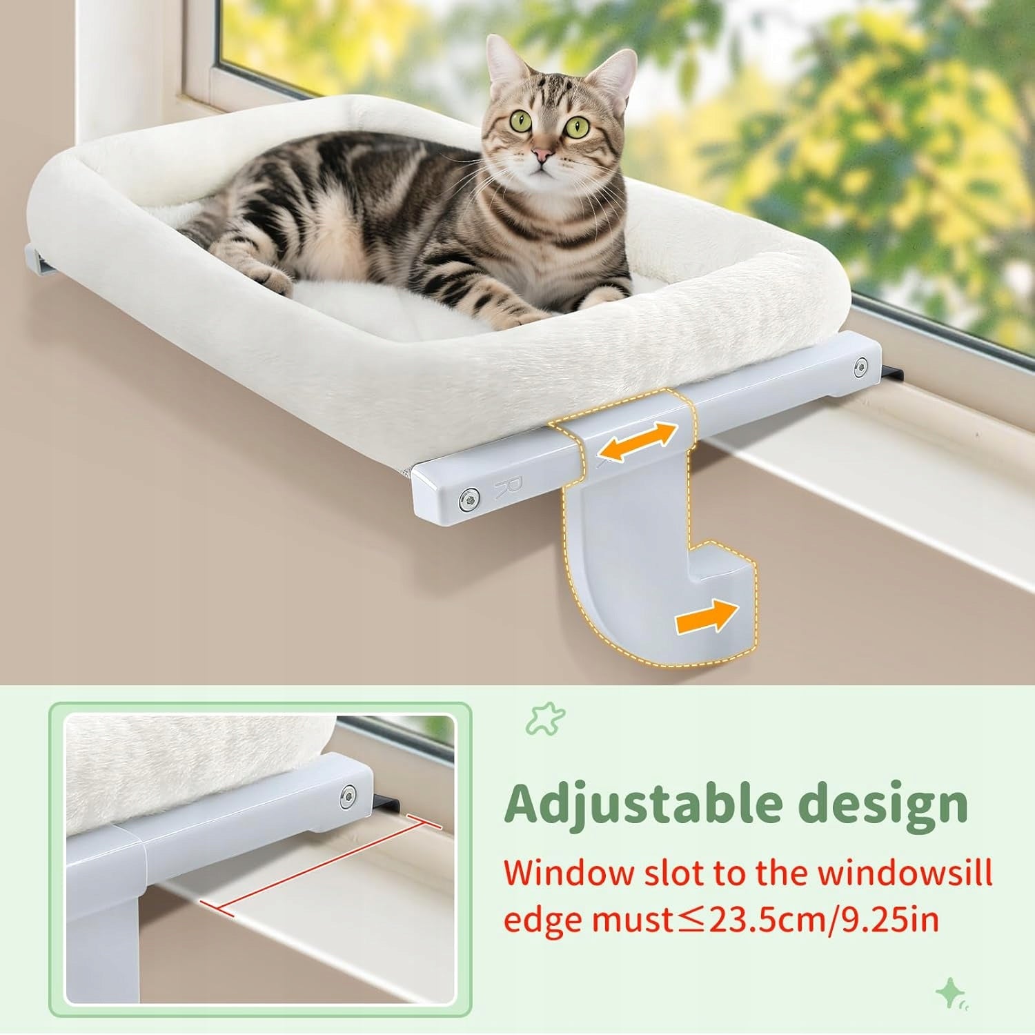 CAT BED FOR WINDOW HAMMOCK RADIATOR 18KG WITHOUT DRILLING Manufacturer code LEGOWISKO KOTA HAMAK KALORYFER OKNO BEZ