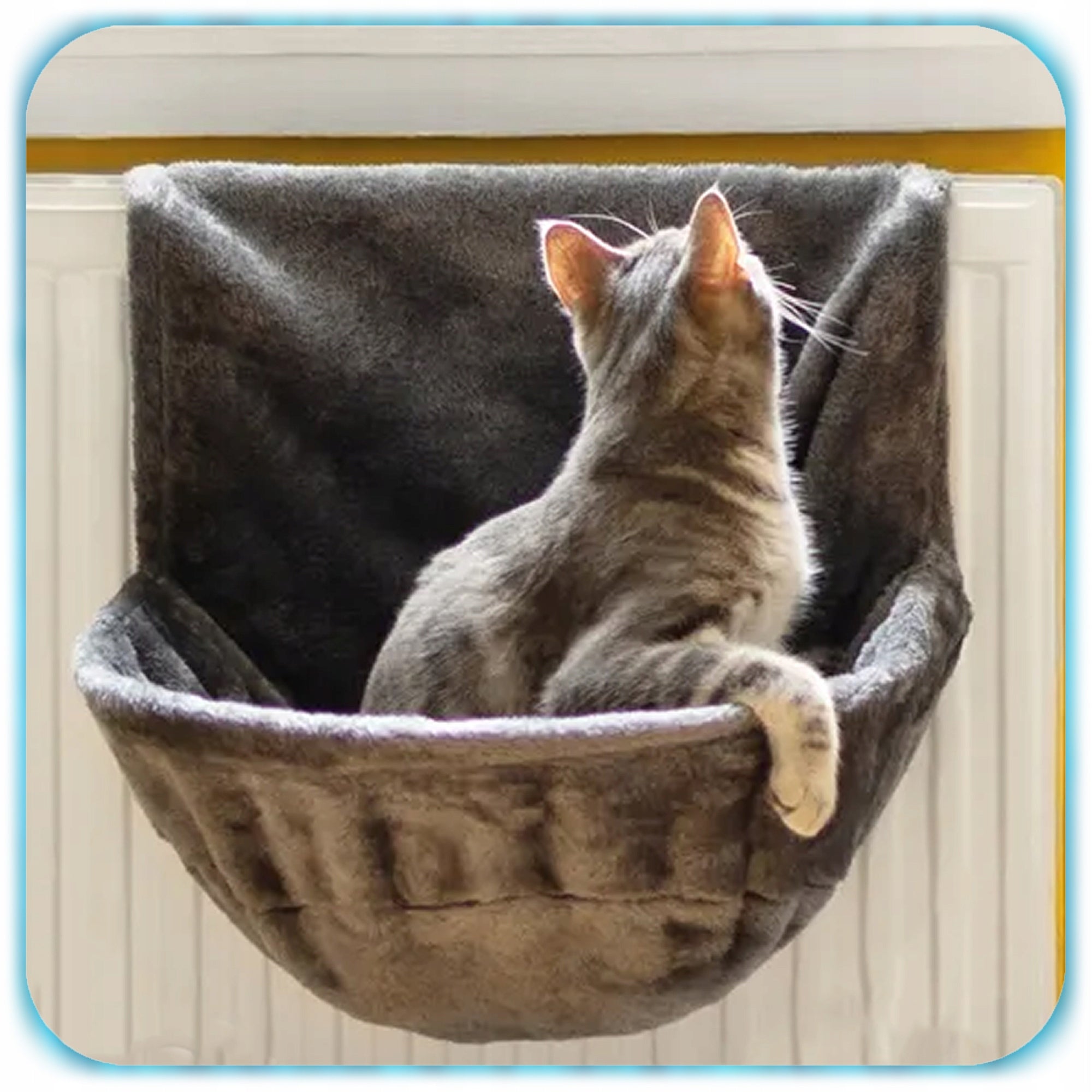 CAT BED HANGING RADIATOR HEATER HAMMOCK PLUSH BED 47x40 Manufacturer code 0074550