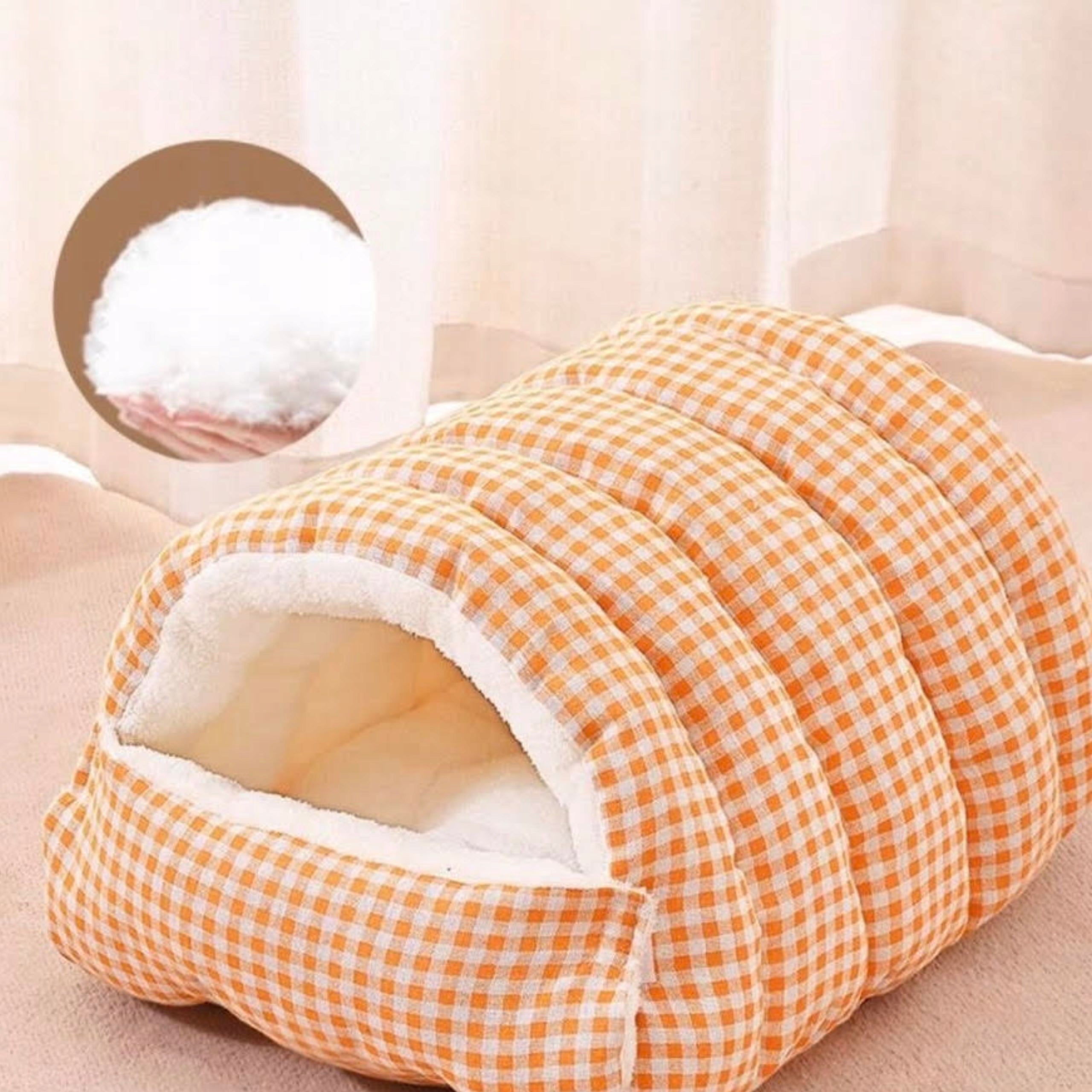 CAT BED SMALL DOG PREMIUM COMFORTABLE 55x35 DIFFERENT COLORS SIEMIEC Length 55 cm