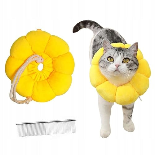 CAT COLLAR ADJUSTABLE COLLAR FOR SMALL DOGS CATS AFTER SURGERY COLLAR