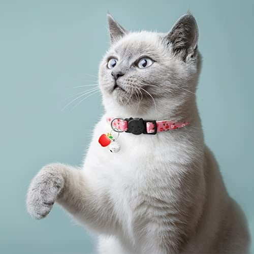 CAT COLLARS REMOVABLE ADJUSTABLE WITH BELL 7 PIECES Brand IDEAL