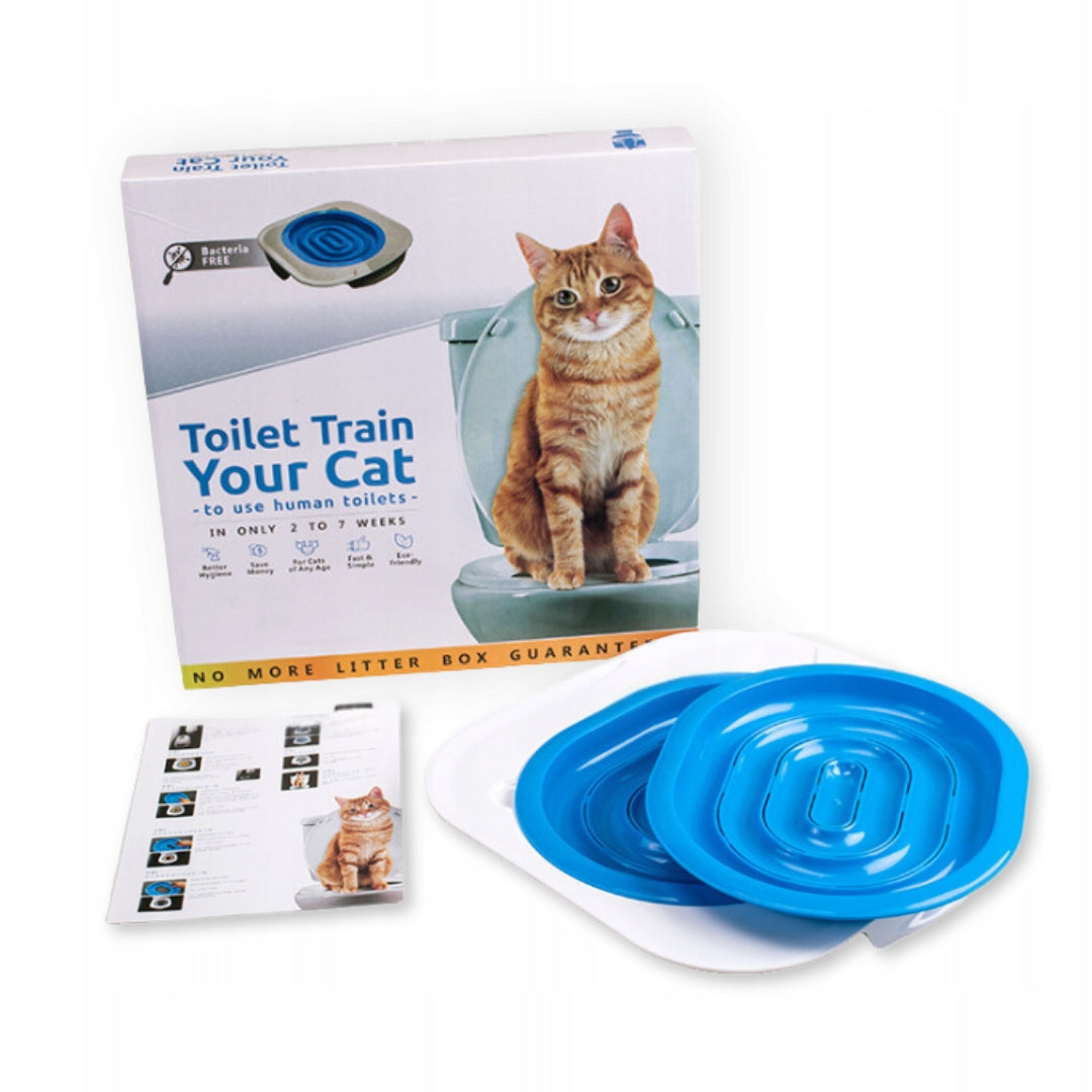 CAT COVER FOR TOILET LEARNING TO USE TOILET LITTER BOX UNIVERSAL
