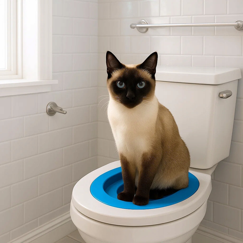 CAT COVER FOR TOILET LITTER BOX LEARNING TO USE TOILET Manufacturer code 3355879