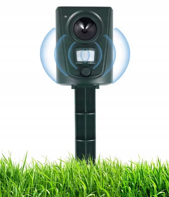 CAT DETERRENT DOGS FOXES SAREN WILD bird repellent MOTION SENSOR Manufacturer code ODSTRASZACZ ZWIERZĄT