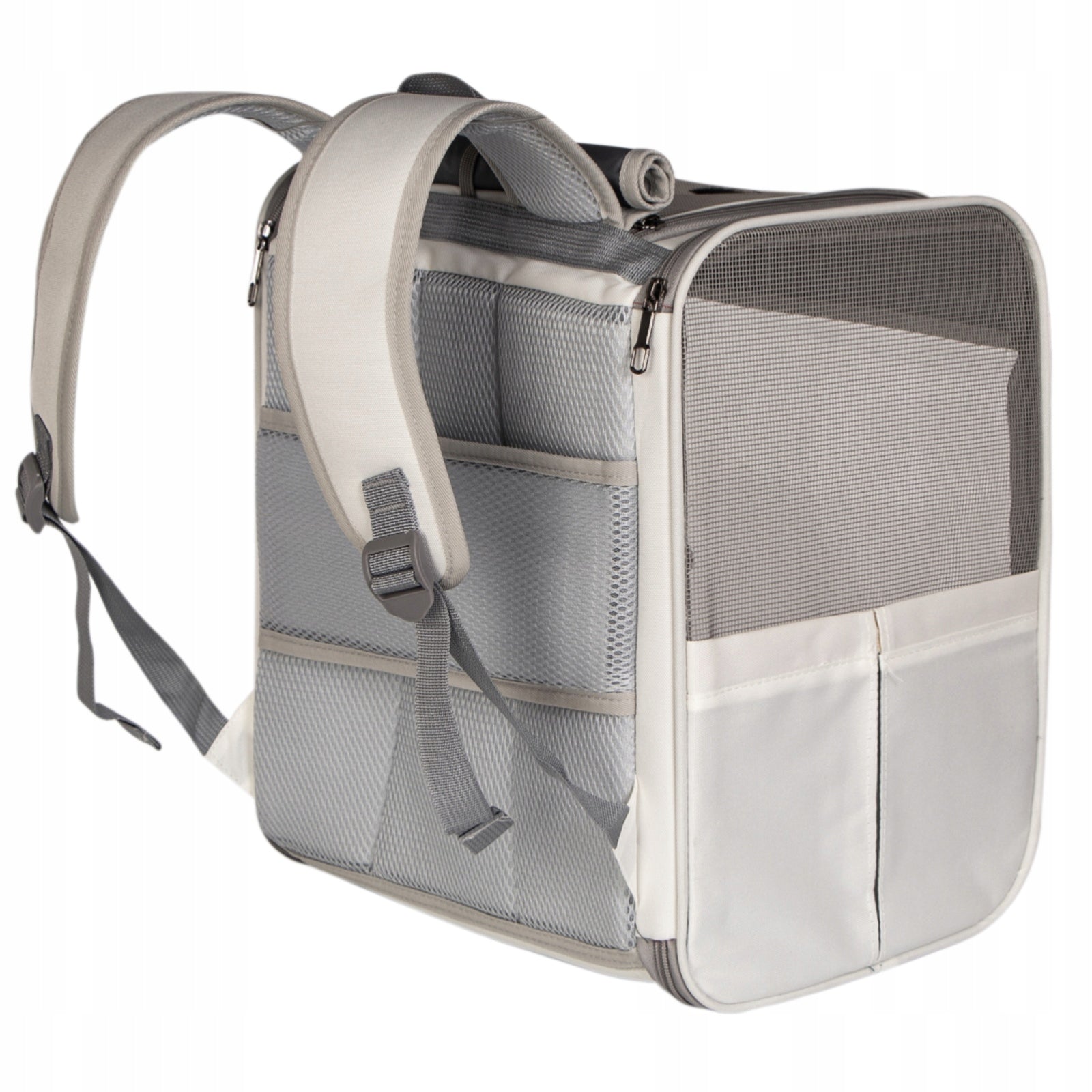 CAT DOG BACKPACK STRONG WITH WINDOW LEASH VENTILATION AND ROLLER BLIND Product height 40 cm
