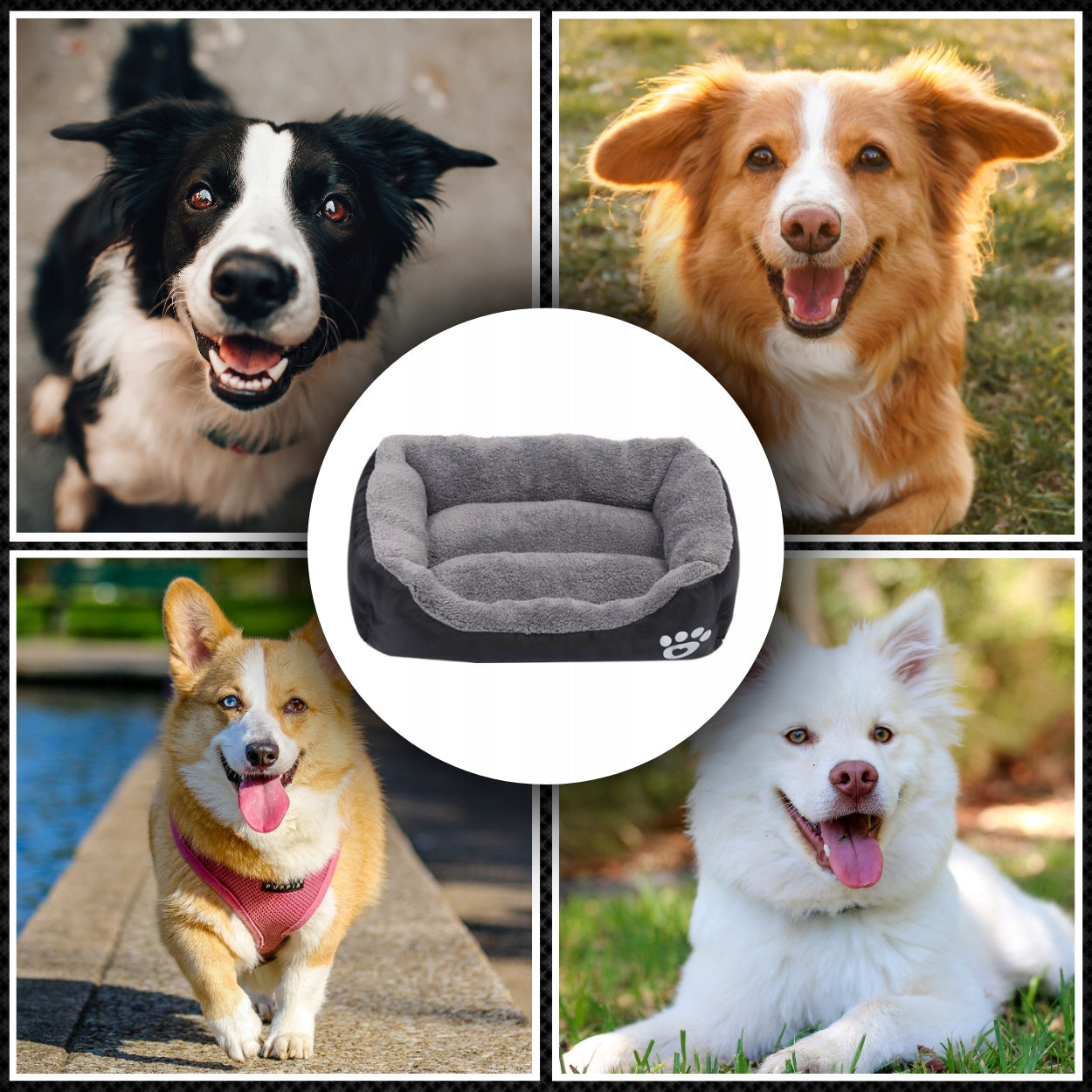CAT DOG BED 70X55 XL WATERPROOF PILLOW PLAYPEN COUCH PILLOW Kind playpen