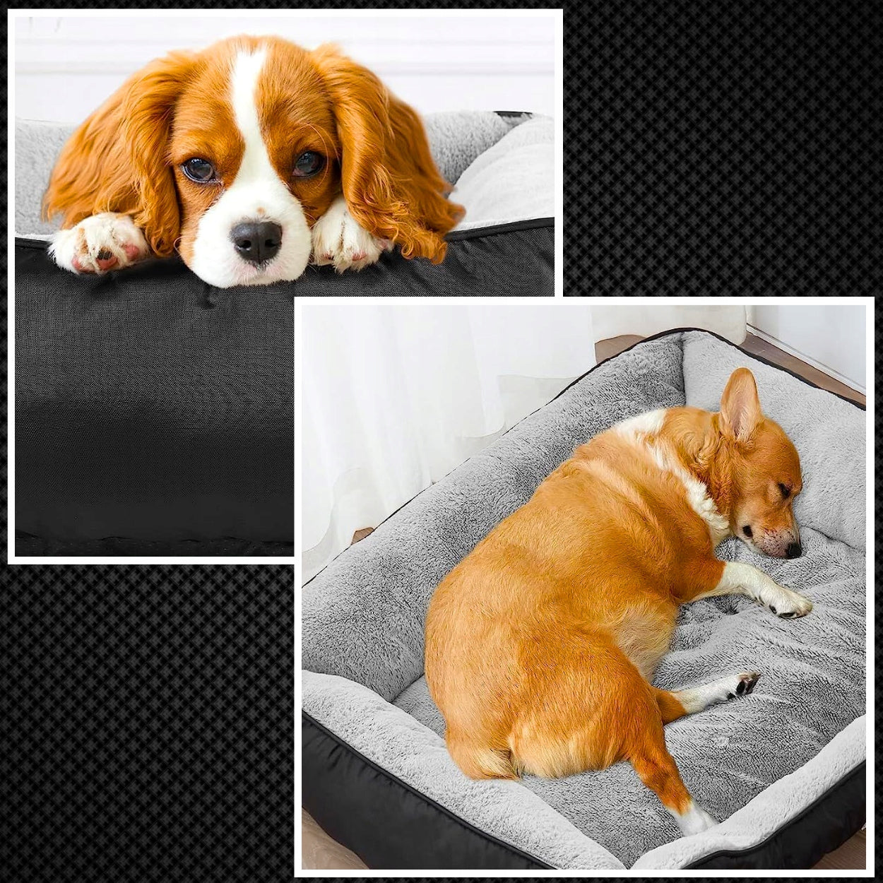 CAT DOG BED 70X55 XL WATERPROOF PILLOW PLAYPEN COUCH PILLOW Shape rectangular