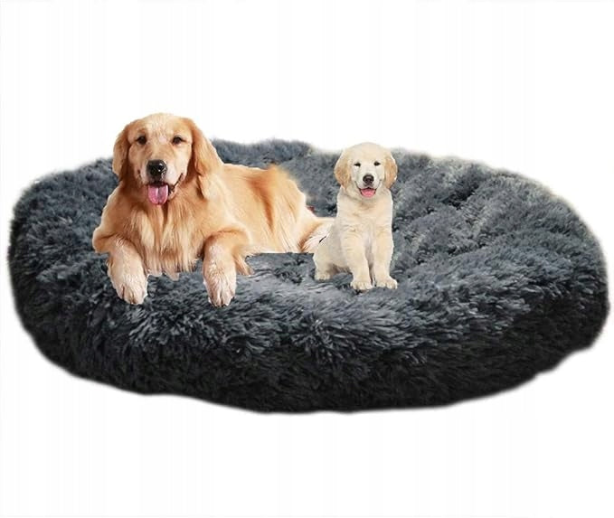 CAT DOG BED HAIRY SOFT BED COMFORTABLE PILLOW 100x100