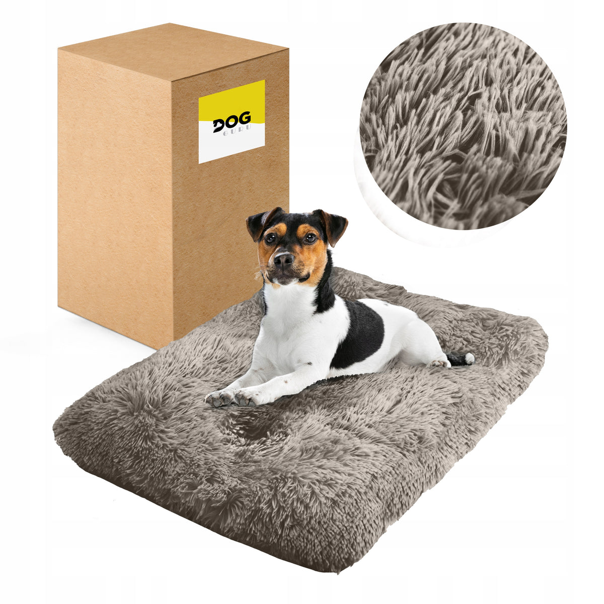 CAT DOG BED PILLOW PLUSH LARGE PILLOW HAIRY SHAGGY L