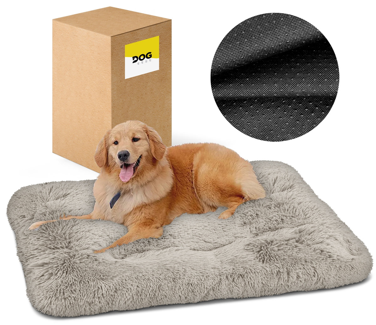 CAT DOG BED PLUSH PILLOW LARGE CUSHION HAIRY XXL 110x70CM