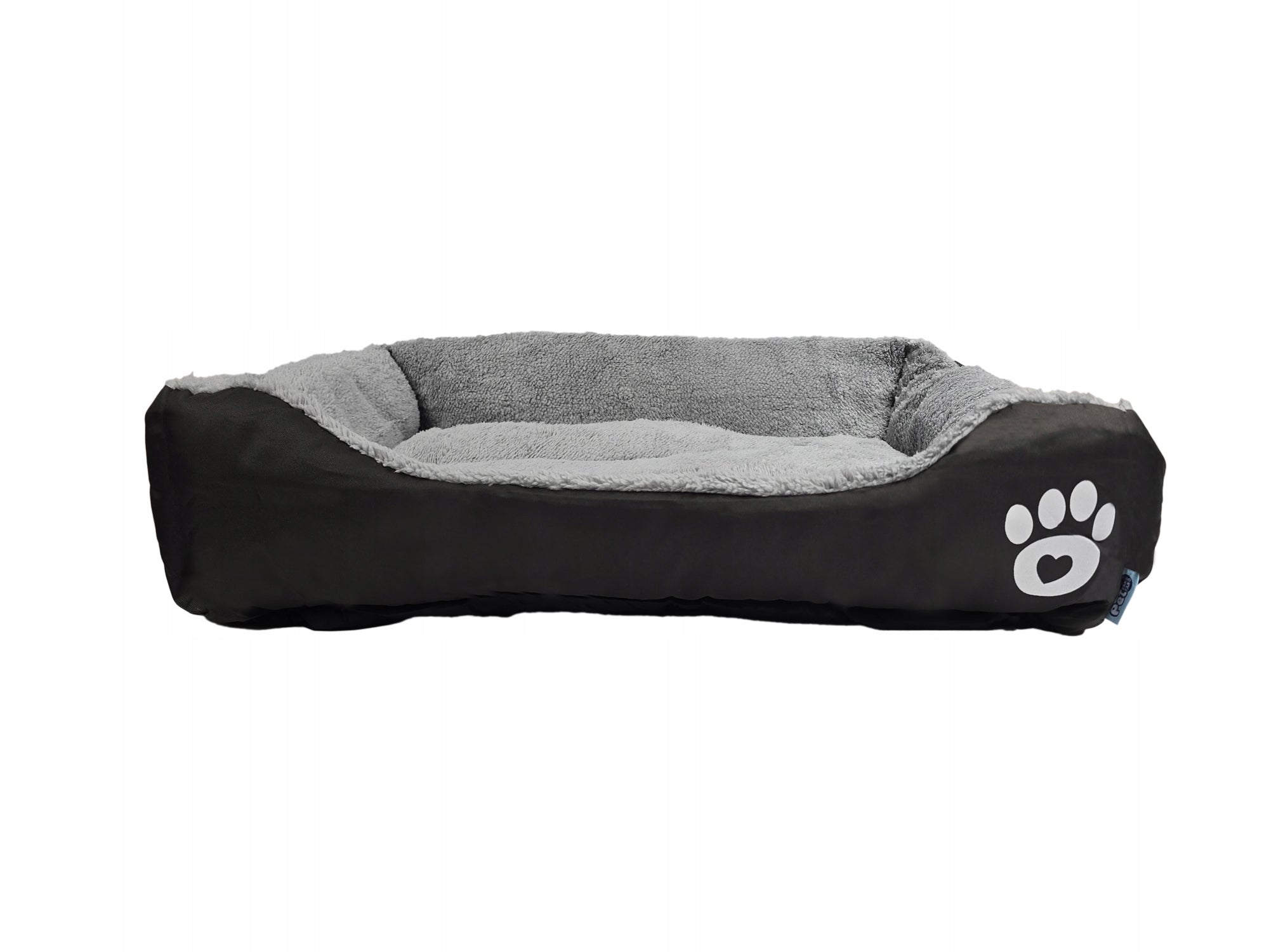CAT DOG BED VELOUR LARGE BED PLAYPEN 75x55x13 +TOY BALL Brand TEKAN