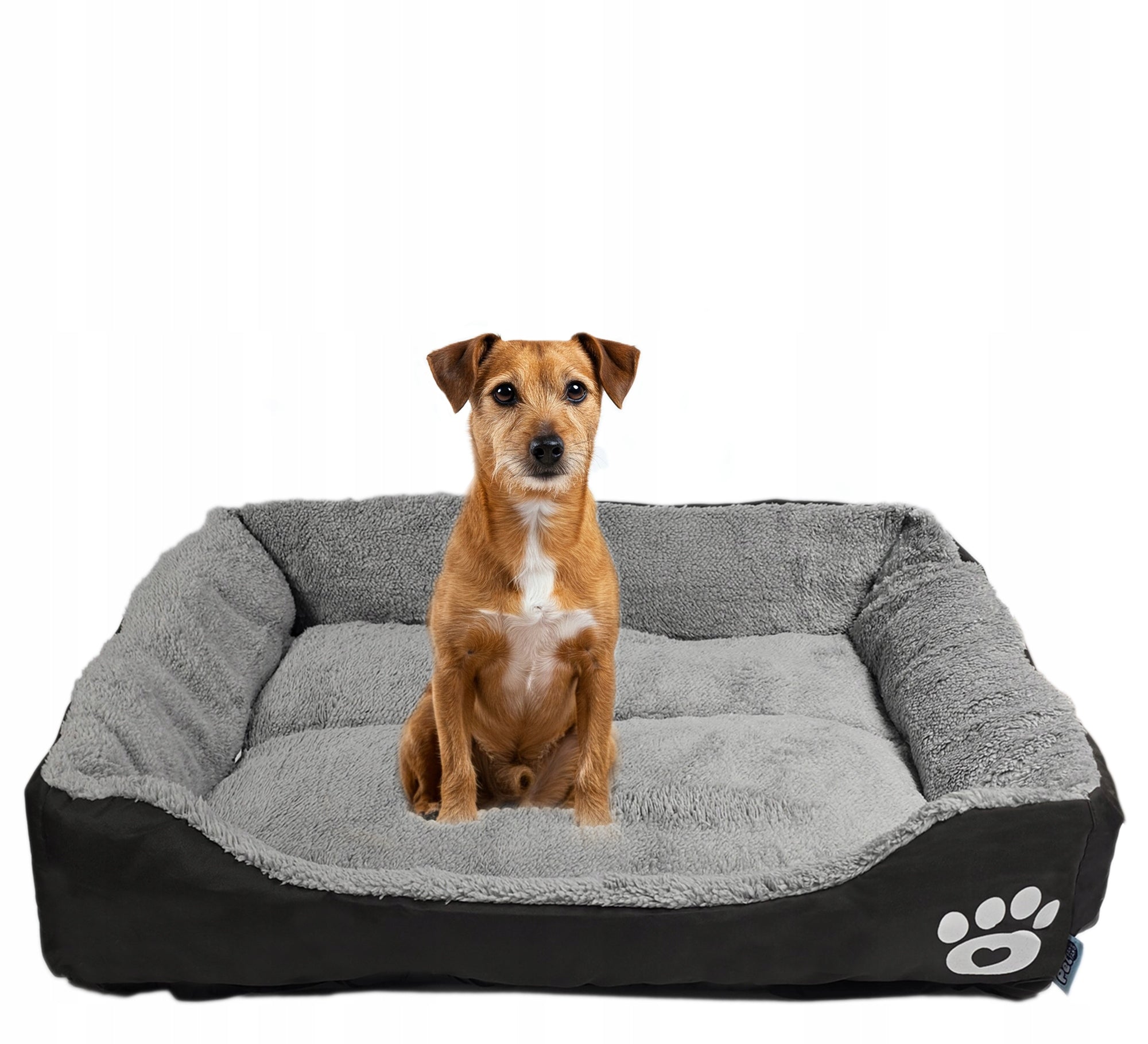 CAT DOG BED VELOUR LARGE BED PLAYPEN 75x55x13 +TOY BALL Packaging status original