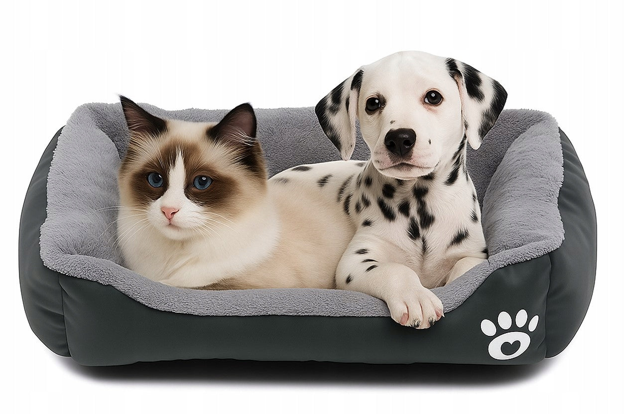 CAT DOG BED WATERPROOF SOFT 60x45cm SOFA PILLOW COUCH