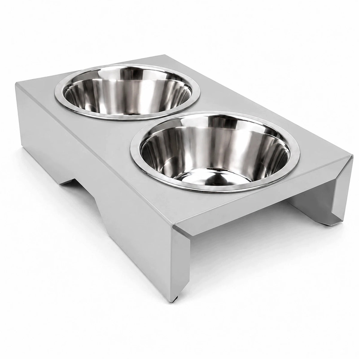 CAT DOG BOWL DOUBLE STAND 2X900 STEEL 8CM Manufacturer code 11509