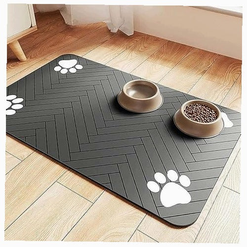 CAT DOG BOWL PAD NON-SLIP FLOOR PROTECTION