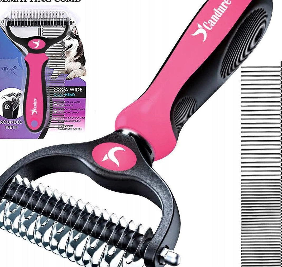 CAT DOG BRUSH FOR DOUBLE-SIDED UNDERCOAT