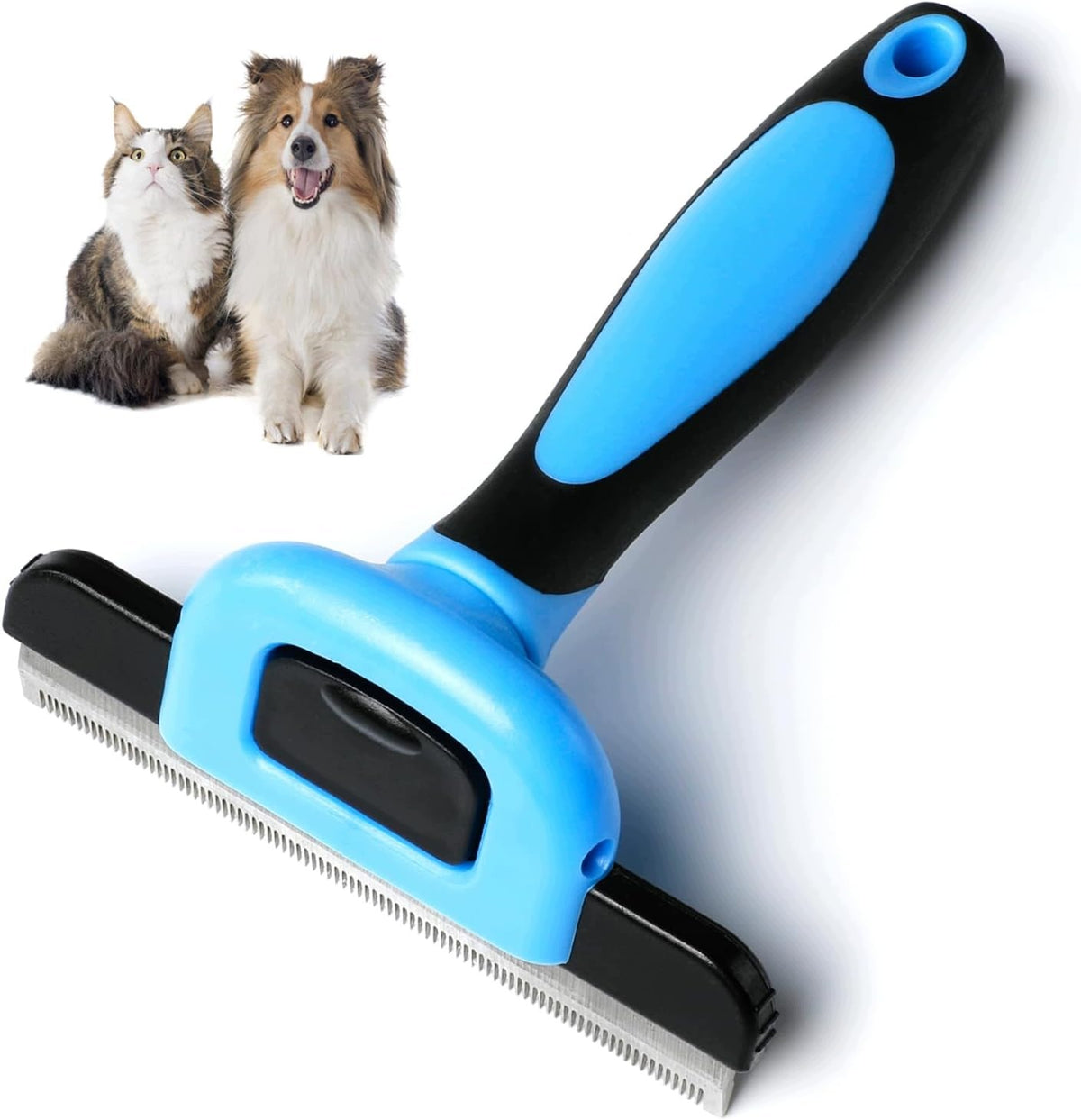 CAT DOG BRUSH REMOVES DEAD UNDERCOAT HAIR