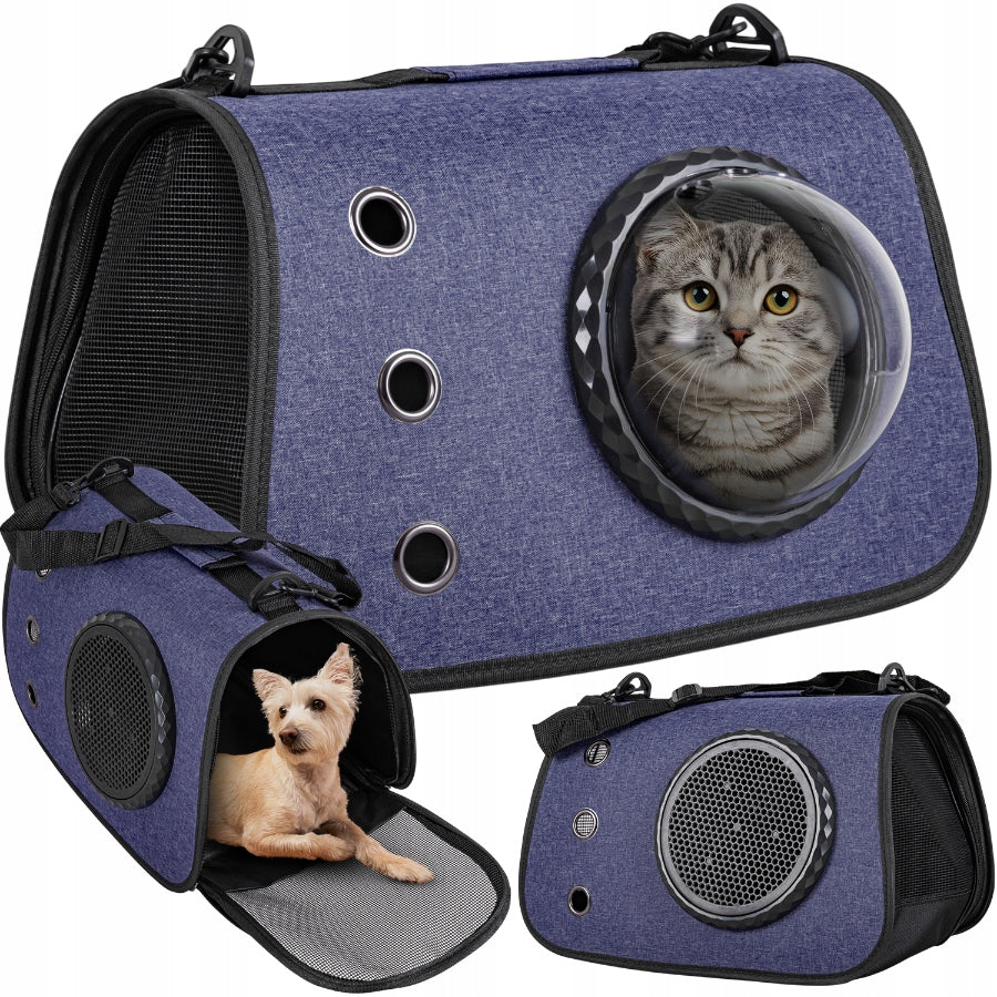 CAT DOG CAPSULE TRANSPORTER PORTABLE PET BAG LARGE