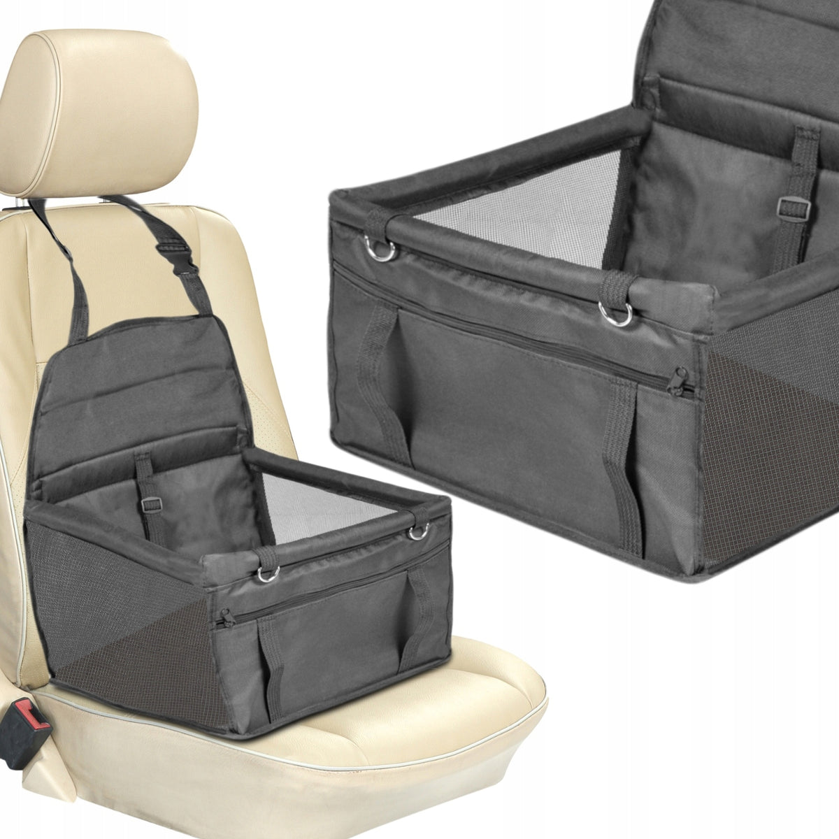 CAT DOG CAR PLAYPEN PADDED WITH CAR SEAT LANYARD
