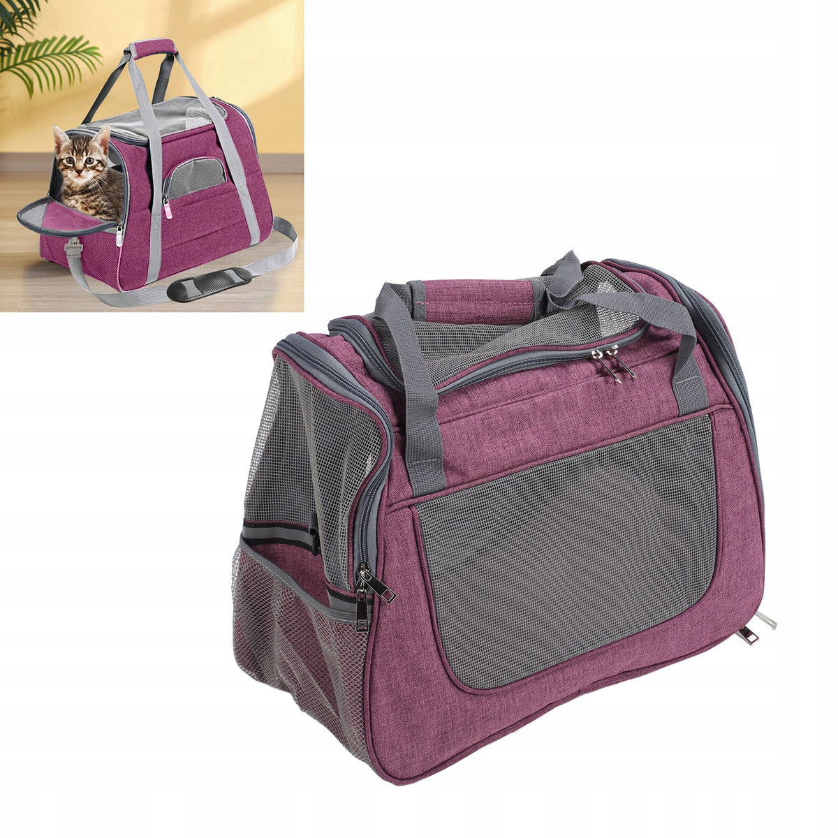 CAT DOG CARRIER ANIMAL FRAME BAG 45*34*25 CM