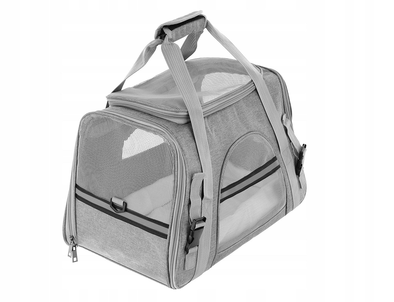 CAT DOG CARRIER BAG RIGID BED 43X25X28 CM GREY LARGE Kind bag