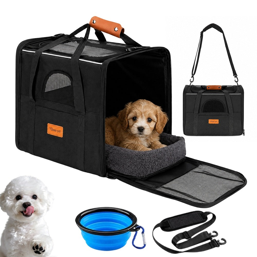 CAT DOG CARRIER CARRY BAG UP TO 7KG 3-SIDED VENTILATION