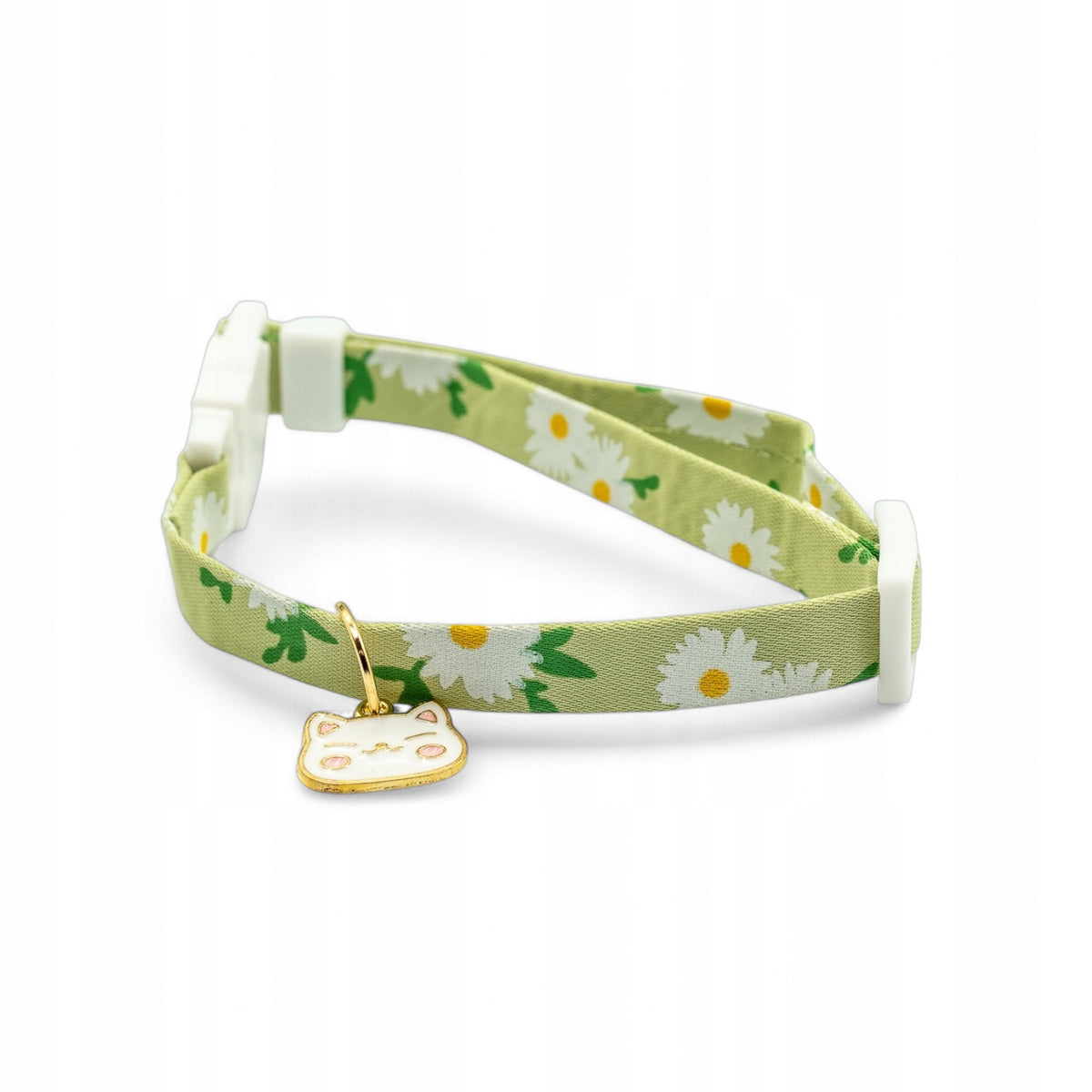 CAT DOG COLLAR PET MARKER adjustable universal 18-30cm GREEN Manufacturer code 437