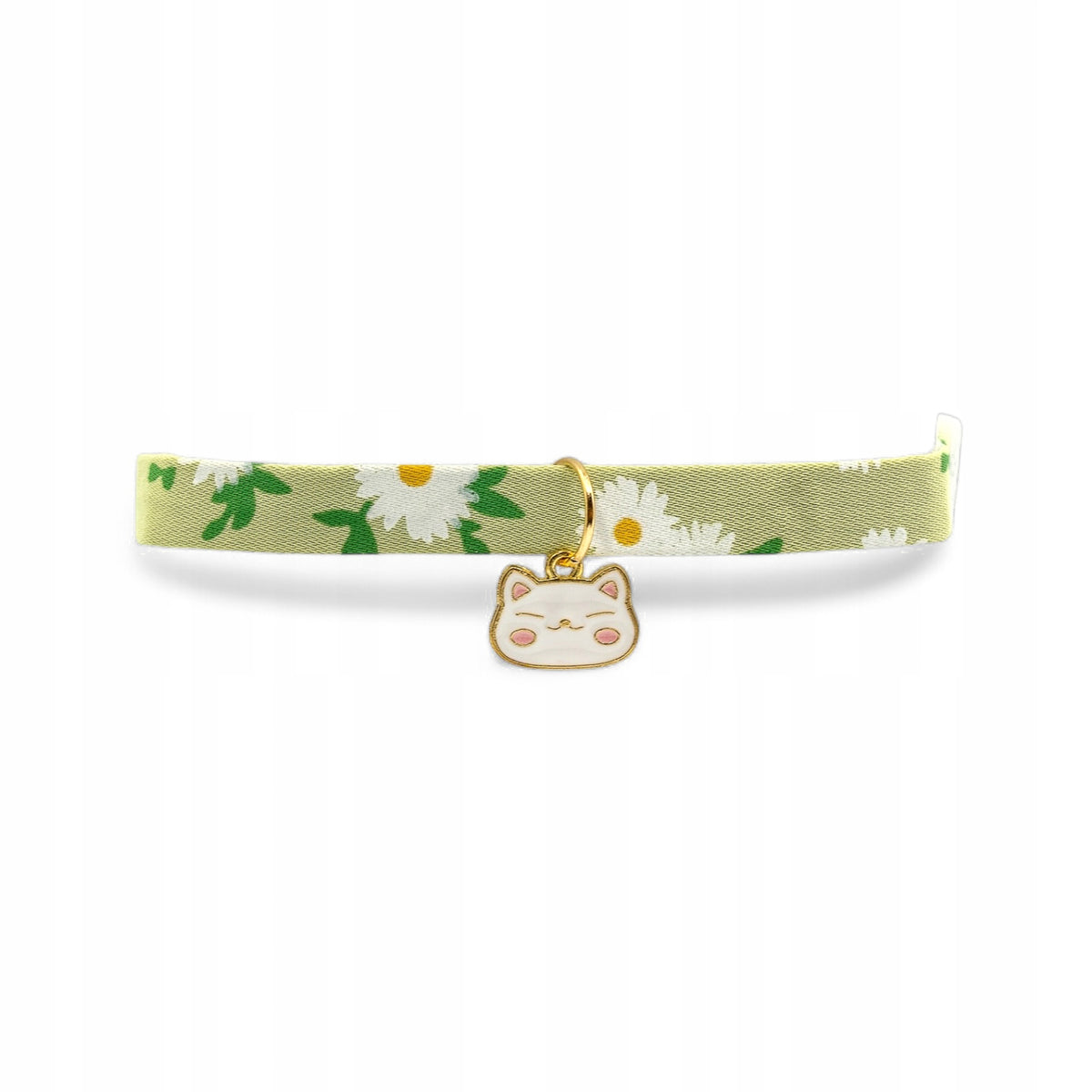 CAT DOG COLLAR PET MARKER adjustable universal 18-30cm GREEN Packaging status original