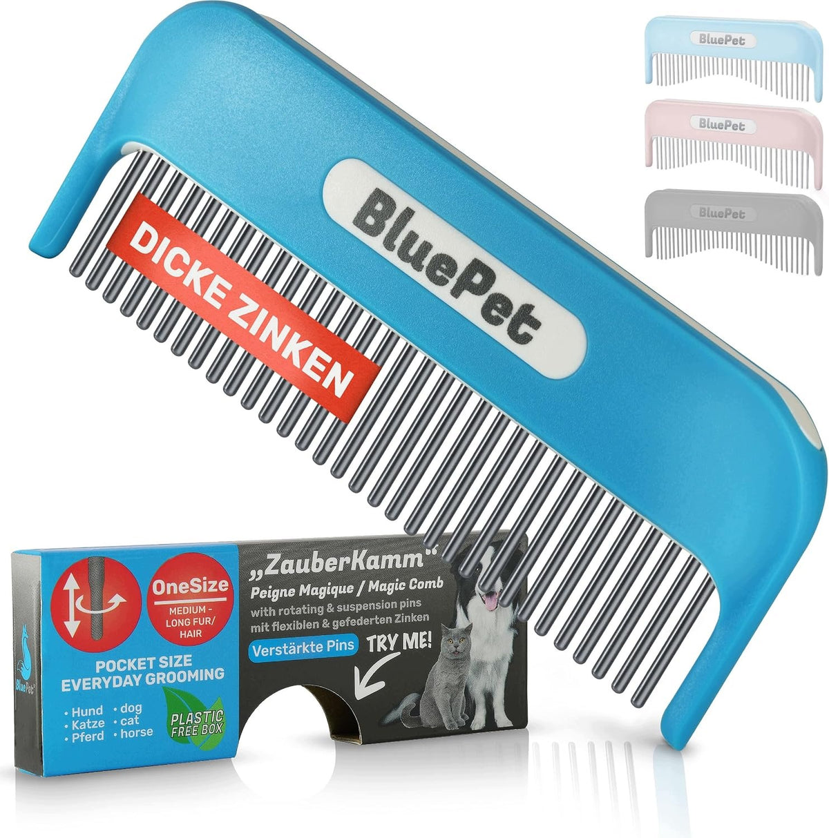 CAT DOG COMB 17CM 2IN1 UNTANGLING KNOTS FUR Manufacturer code GRZEBIEŃ PSA KOTA ROZPLĄTYWACZ WĘZŁY FUT