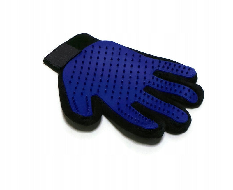 CAT DOG COMBING GLOVE BLUE