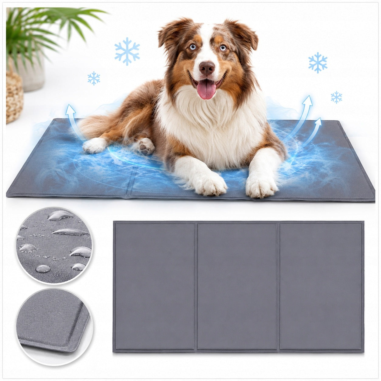 CAT DOG COOLING MAT LARGE XXL GEL 110x70 CM COOLING BED