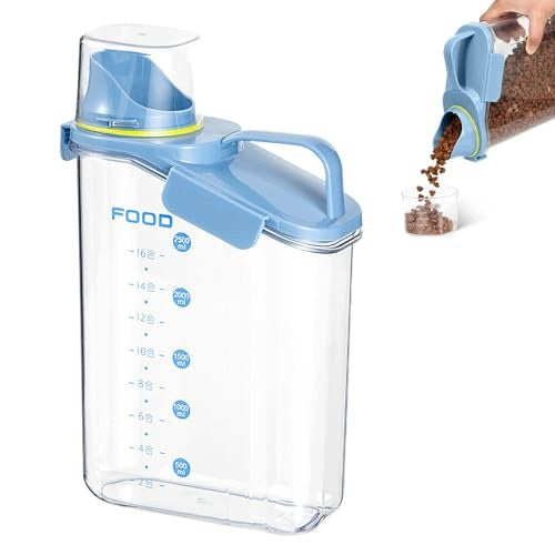 CAT DOG FOOD CONTAINER 2 8 L AIRTIGHT PP STORAGE Manufacturer code SWC5908151248485