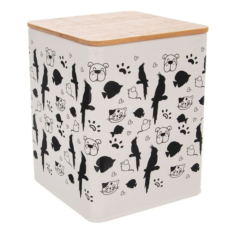 CAT DOG FOOD CONTAINER METAL PET FOOD BOX Manufacturer code 4908387365445