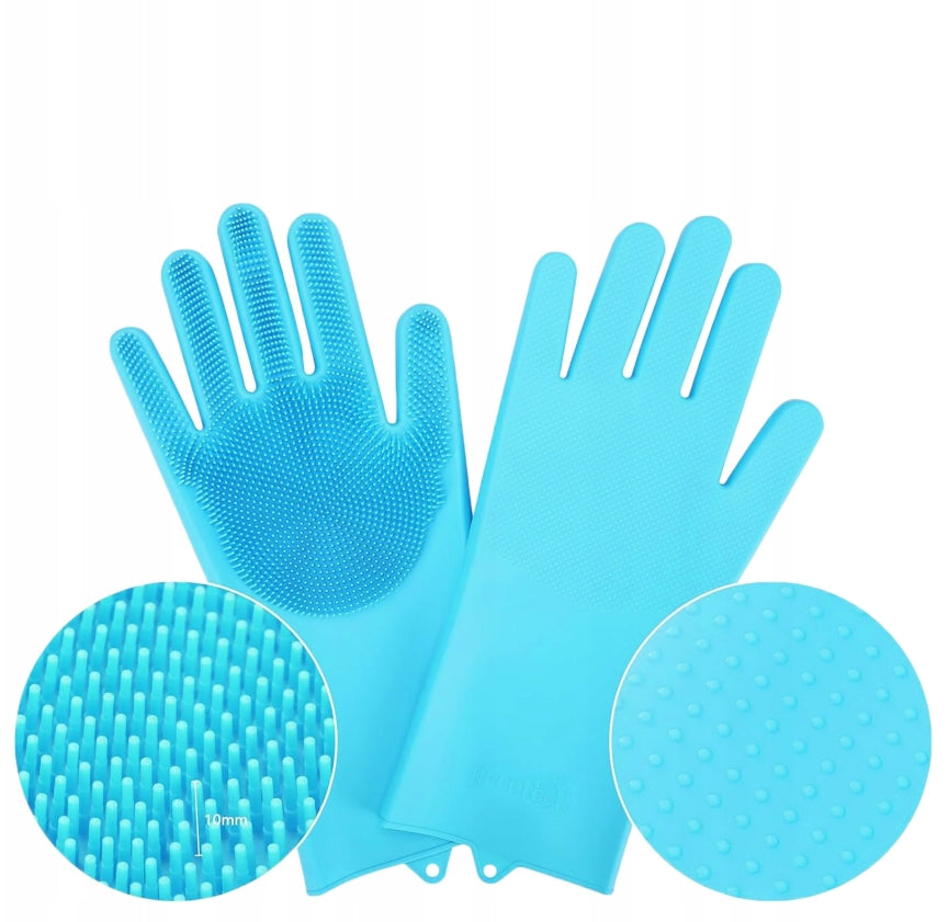 CAT DOG GLOVES FOR WASHING BATH MASSAGE WASHCLOTH Packaging status original