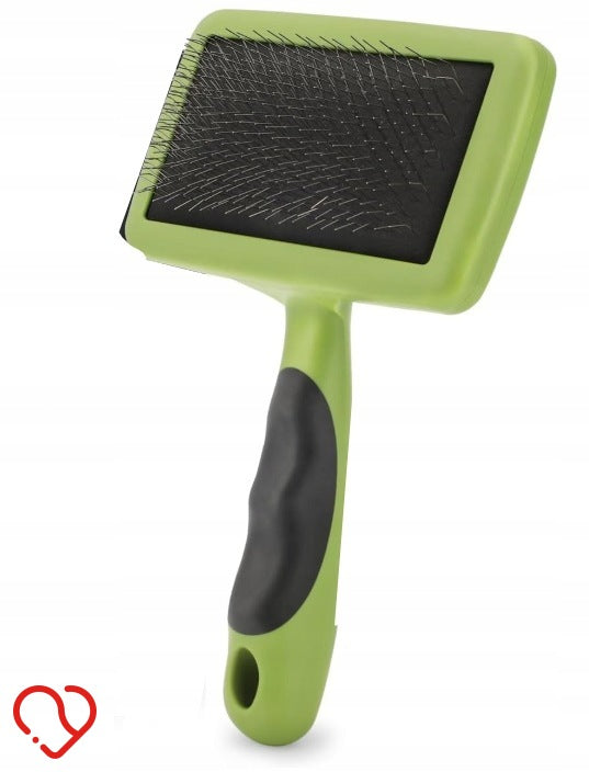 CAT DOG HAIR BRUSH CARDED COMB TRIMMER GREEN