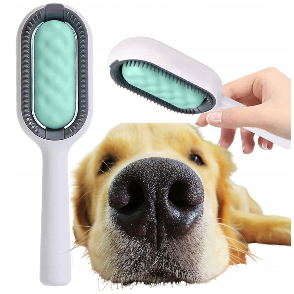 CAT DOG HAIR BRUSH COMBING 3in1