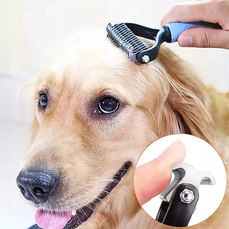 CAT DOG HAIR BRUSH Trimmer Comb Double Sided Carded Manufacturer code 5901397453644