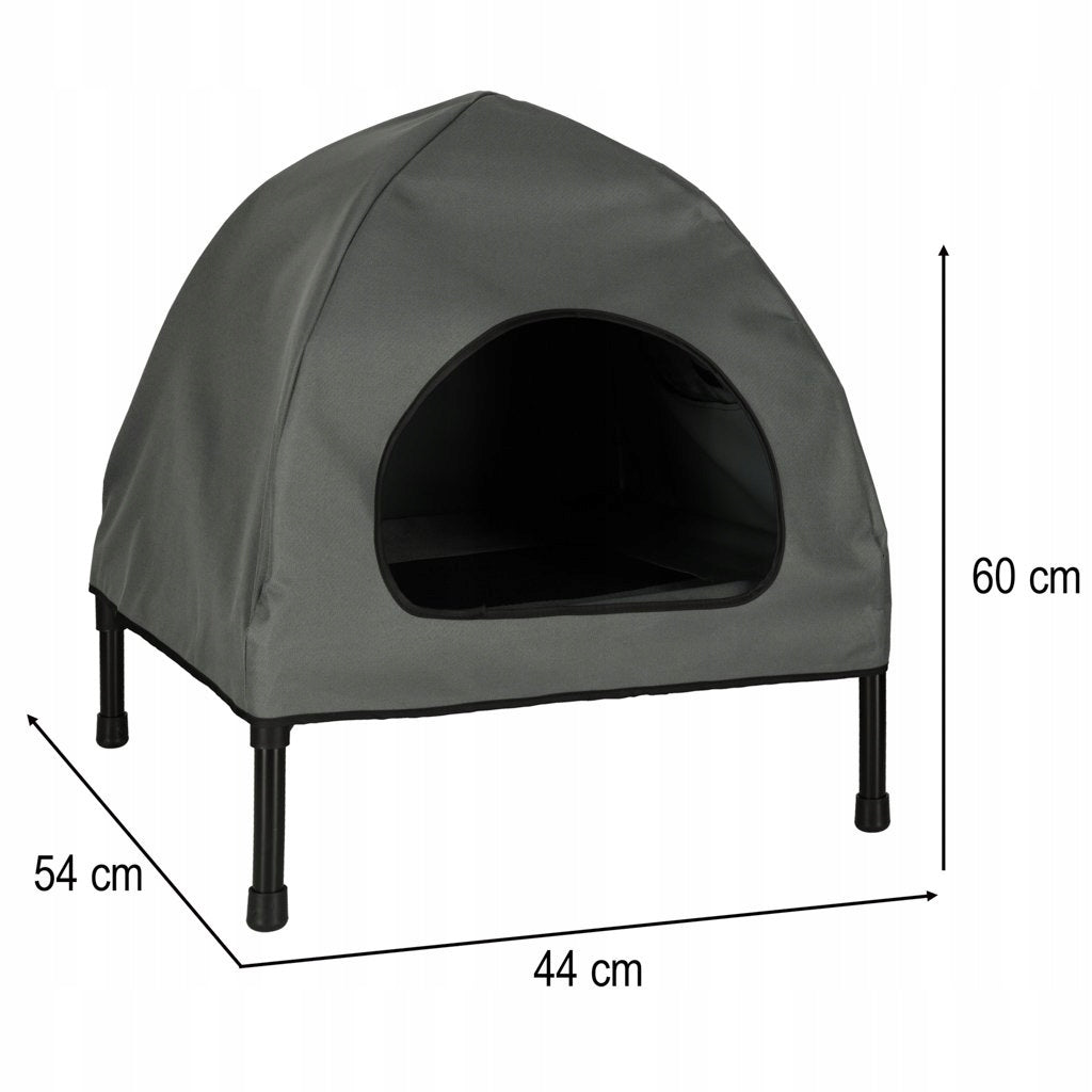 CAT DOG HOUSE TOURIST TENT TRAVEL BED 60x54x44 CANOPY Product width 54 cm
