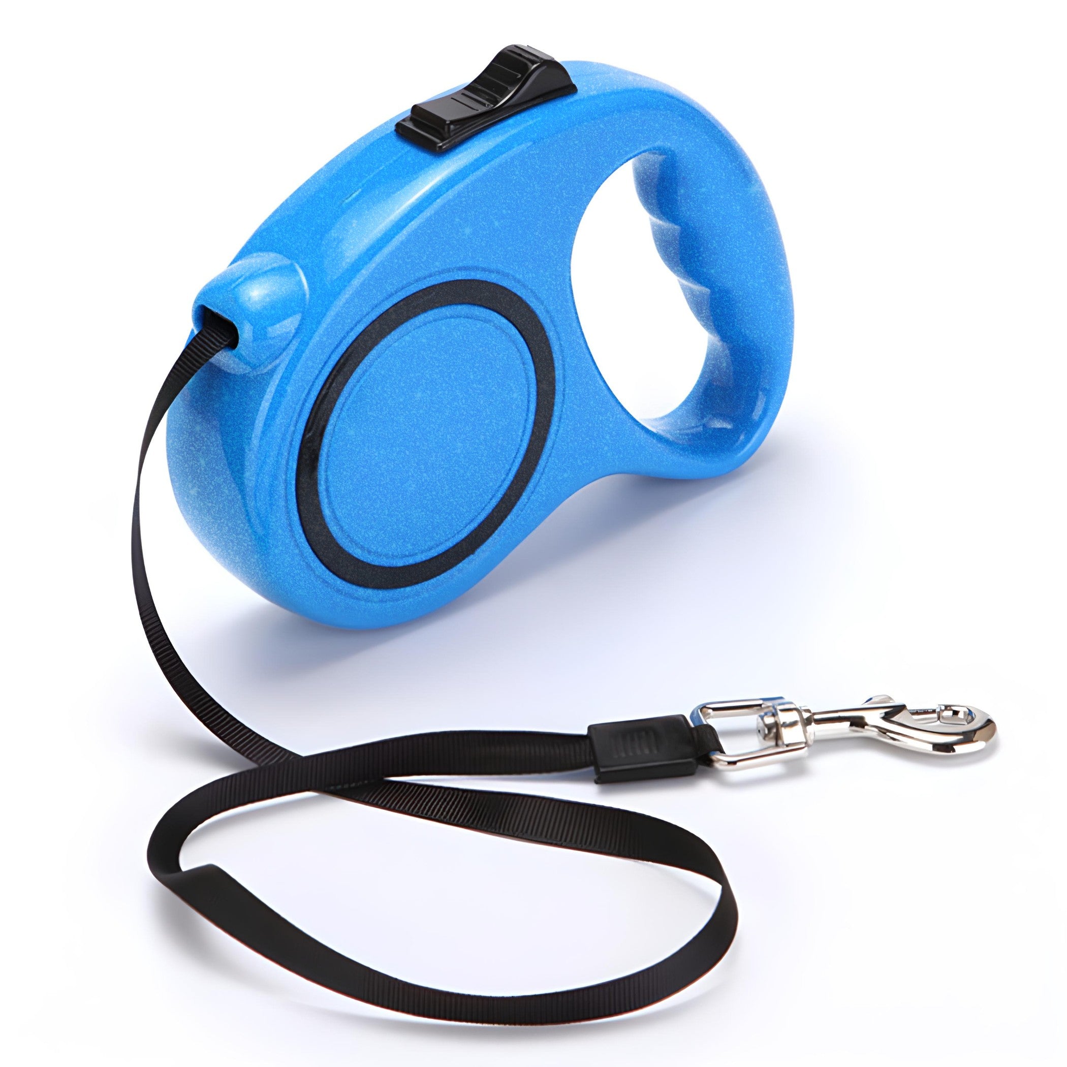 CAT DOG LEASH AUTOMATIC ROLL-UP TAPE WITH LOCK 5M TO 15KG FLEXI Packaging status original