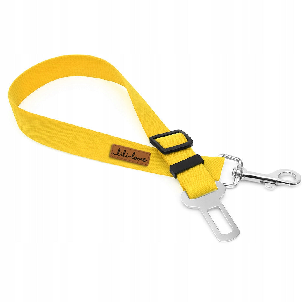 CAT DOG LEASH STRONG SEAT BELT FOR CAR ADJUSTABLE Brand Lililove