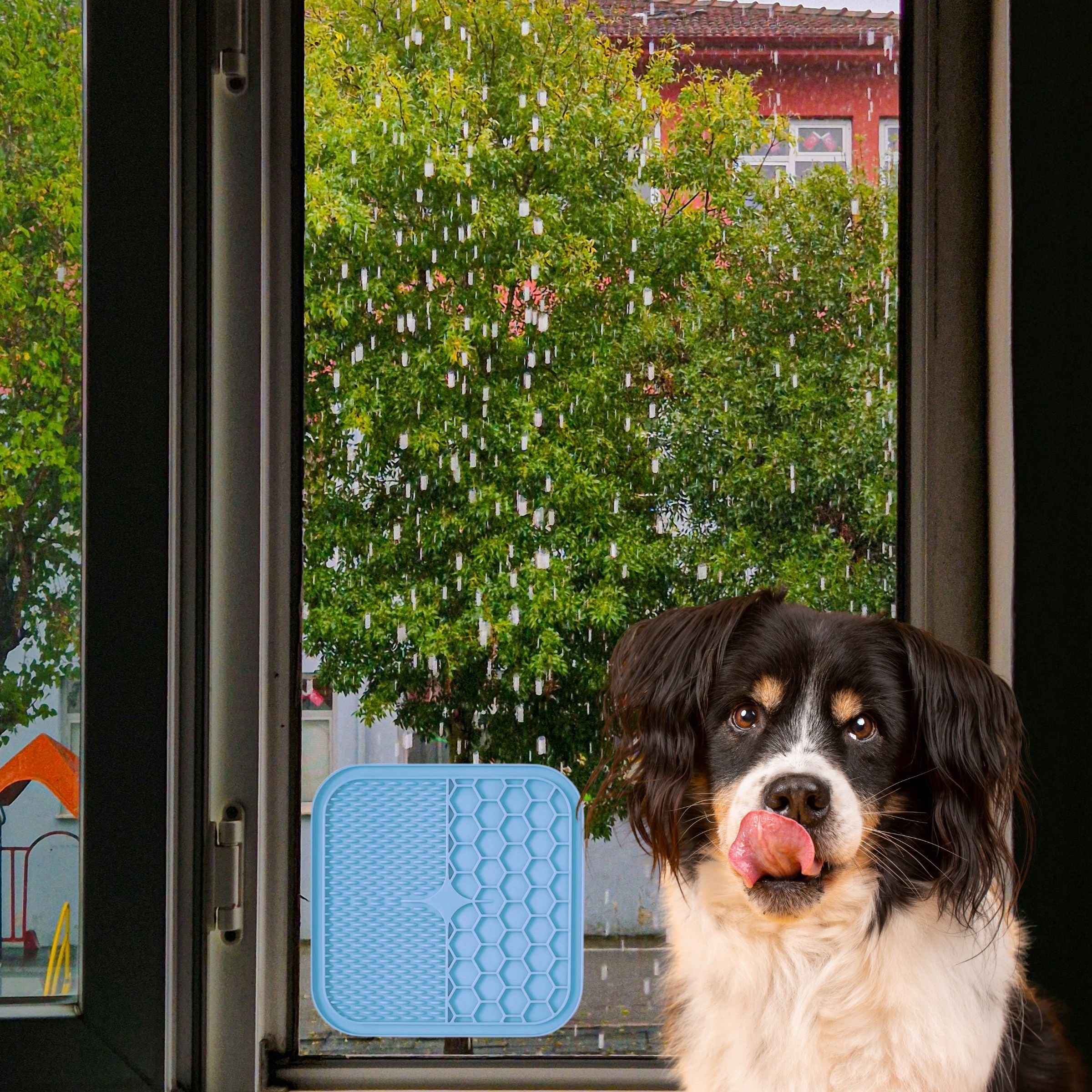 CAT DOG LICKING TRAY MAT SLOWING DOWN FOOD WITH SUCTION CUPS Material silicone