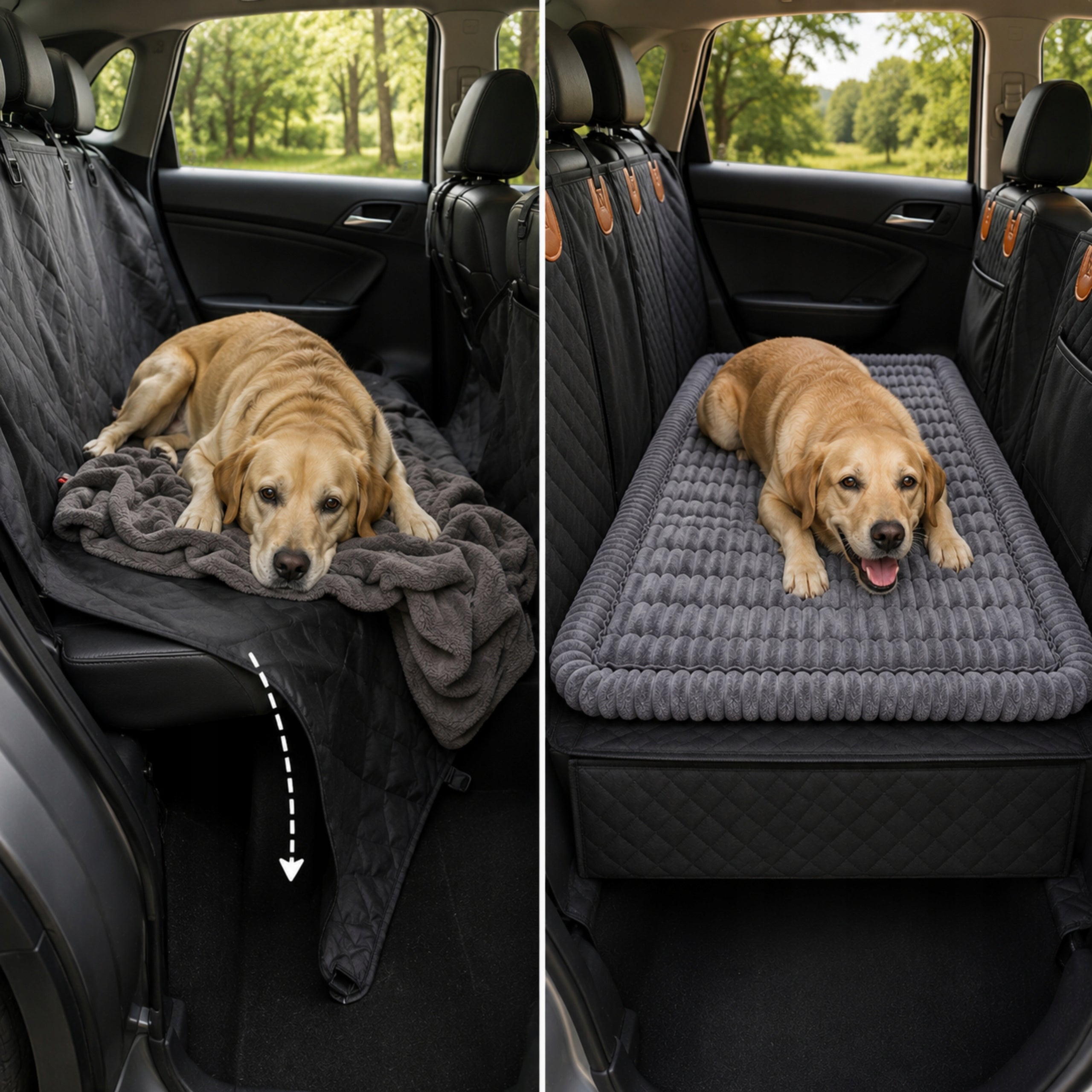 CAT DOG MAT CAR BED FOR SEAT 130X60 LARGE XL Packaging status original