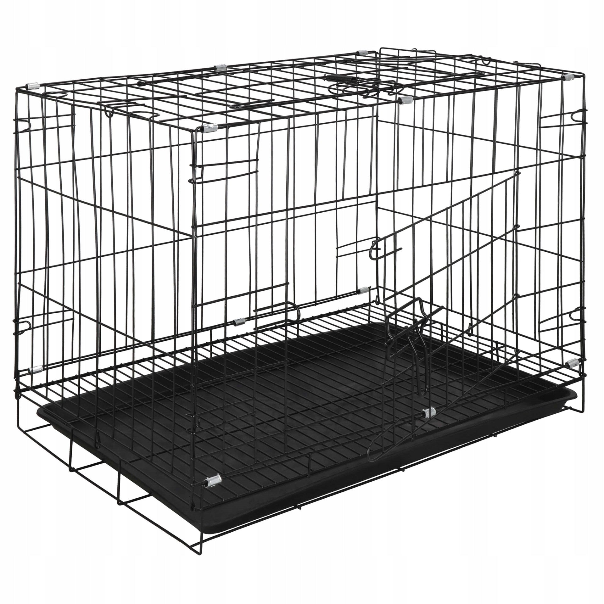 CAT DOG PLAYPEN CAGE STRONG METAL CATWALK FOLDING 60x50x42cm Door width 25 cm