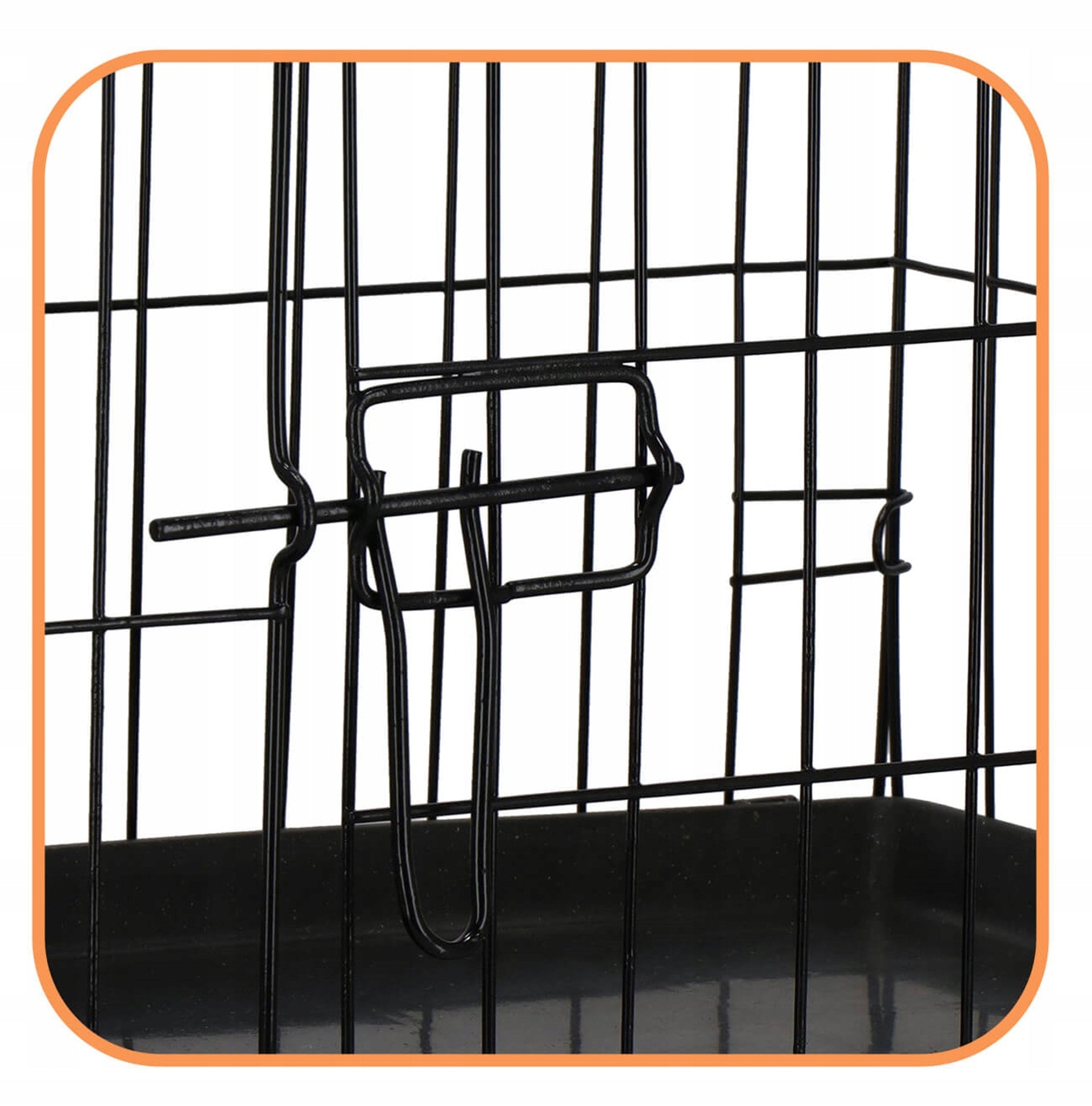 CAT DOG PLAYPEN CAGE STRONG METAL CATWALK FOLDING 60x50x42cm Kind cage