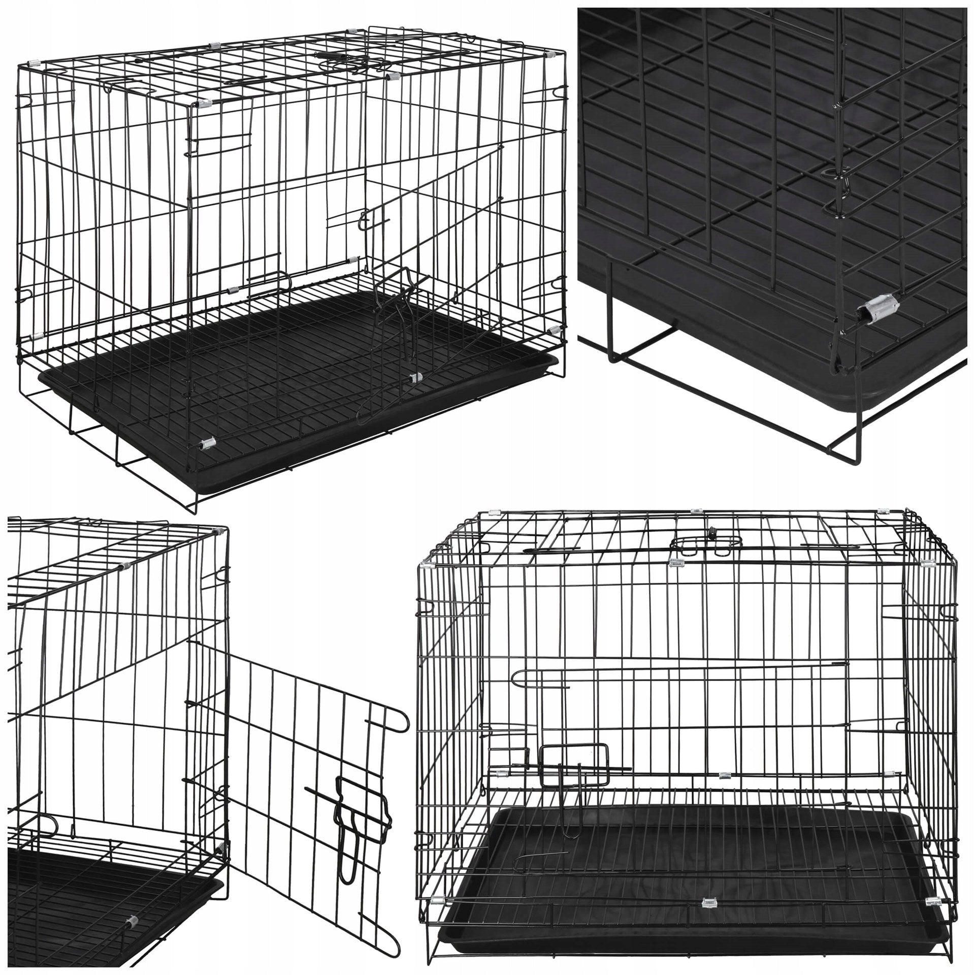 CAT DOG PLAYPEN CAGE STRONG METAL CATWALK FOLDING 60x50x42cm Manufacturer code PA1019