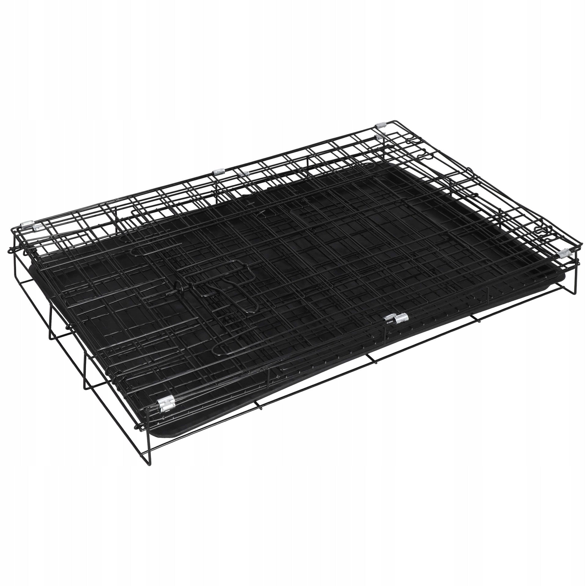 CAT DOG PLAYPEN CAGE STRONG METAL CATWALK FOLDING 60x50x42cm Trade name KLATKA KENNELOWA KOJEC METAL SKŁADANA DLA PSA KOTA