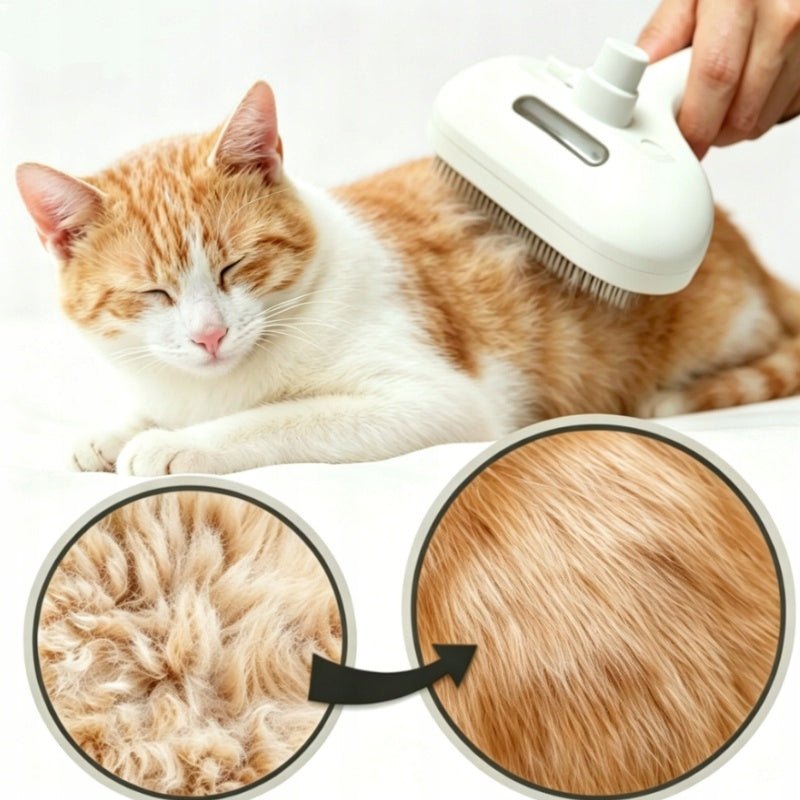 CAT DOG STEAM BRUSH ELECTRIC HAIR CARE MASSAGER Manufacturer code Bomevarica9886
