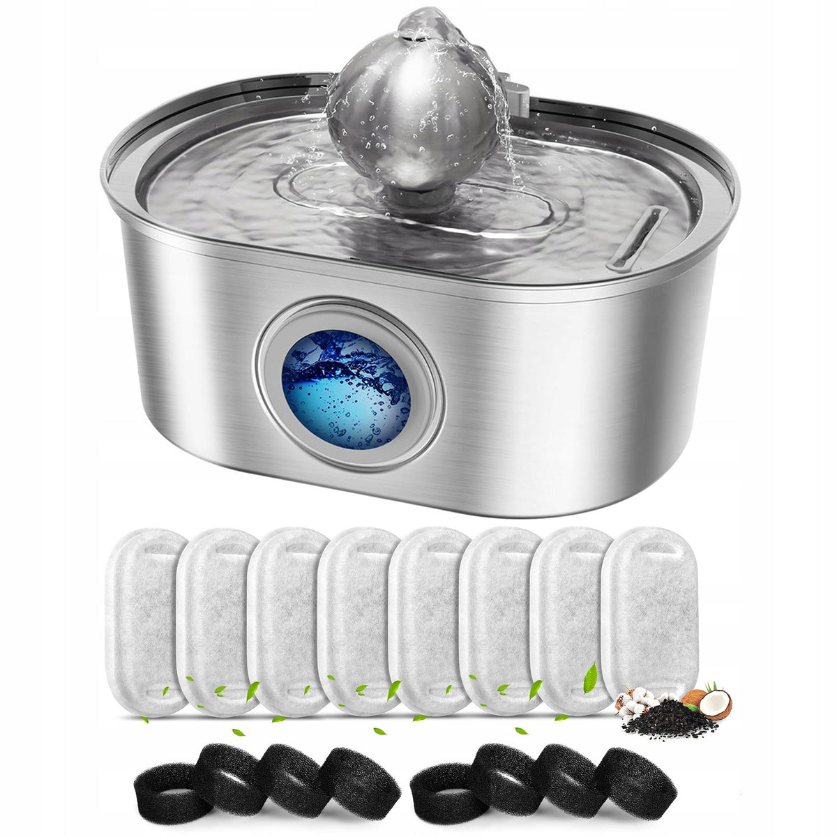 CAT DRINKER DOG FOUNTAIN DRINKER BOWL AUTOMATIC SILENT FILTER 3200ml