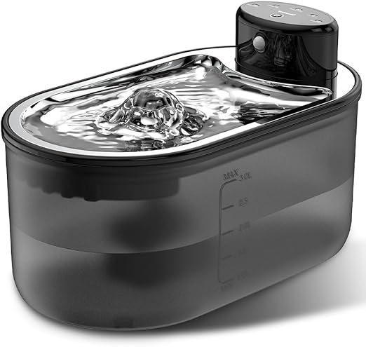 CAT DRINKER WITH WIRELESS FOUNTAIN WITH SENSOR DRINKER 3000ml
